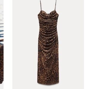 ZARA TULLE MIDI DRESS
LEOPARD SMALL NWT